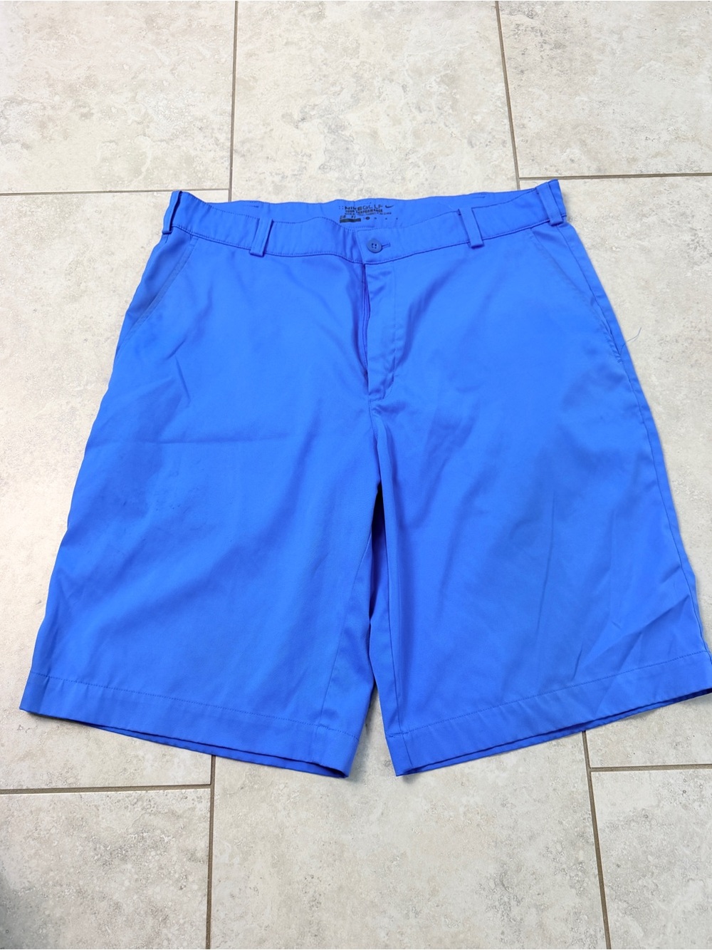 Nike Golf Tour Performance Dri-FIT Shorts Men’s 32 Blue Golf Athletic Casual